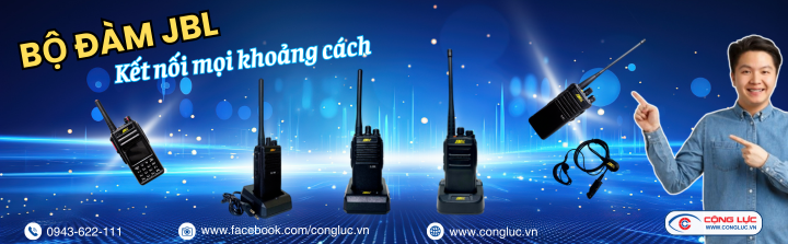 Cộng Lực bán bộ đàm JBL chính hãng giá rẻ tại Hải Phòng